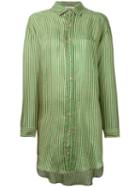 Mes Demoiselles - 'agassi' Shirt - Women - Silk - 1, Green, Silk