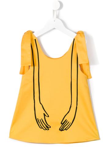 Wolf & Rita Ines Blouse, Girl's, Size: 6 Yrs, Yellow/orange