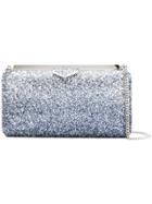 Jimmy Choo Ellipse Clutch Bag - Metallic