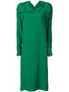 Marni Long Sleeved Dress - Green