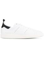 Golden Goose Deluxe Brand White Black Starter Sneakers