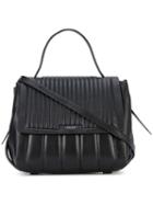 Dkny - Quilted Shoulder Bag - Women - Leather - One Size, Black, Leather