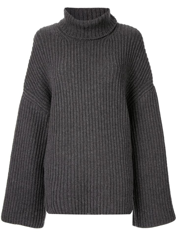 Nanushka Oversized Chunky Jumper - Grey
