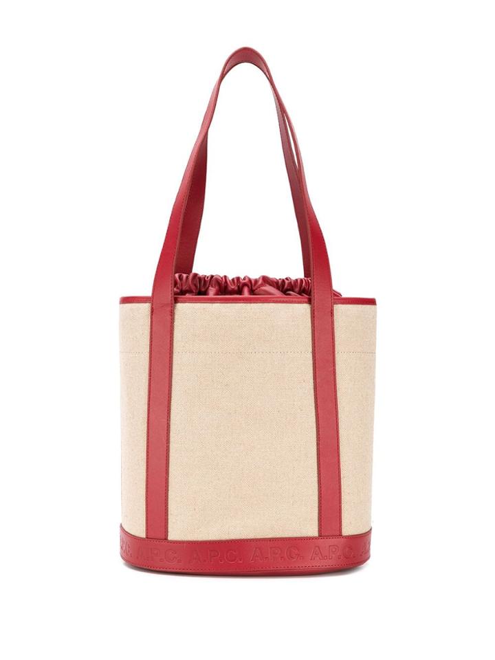 A.p.c. Gab Tote Bag - Neutrals
