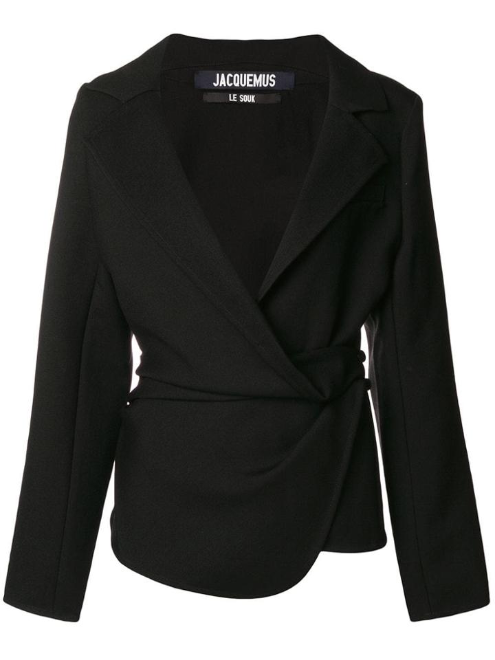 Jacquemus Double-breasted Blazer - Black