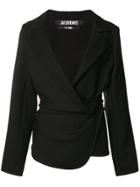 Jacquemus Double-breasted Blazer - Black
