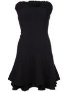 Cinq A Sept Flared Bandeau Dress - Black