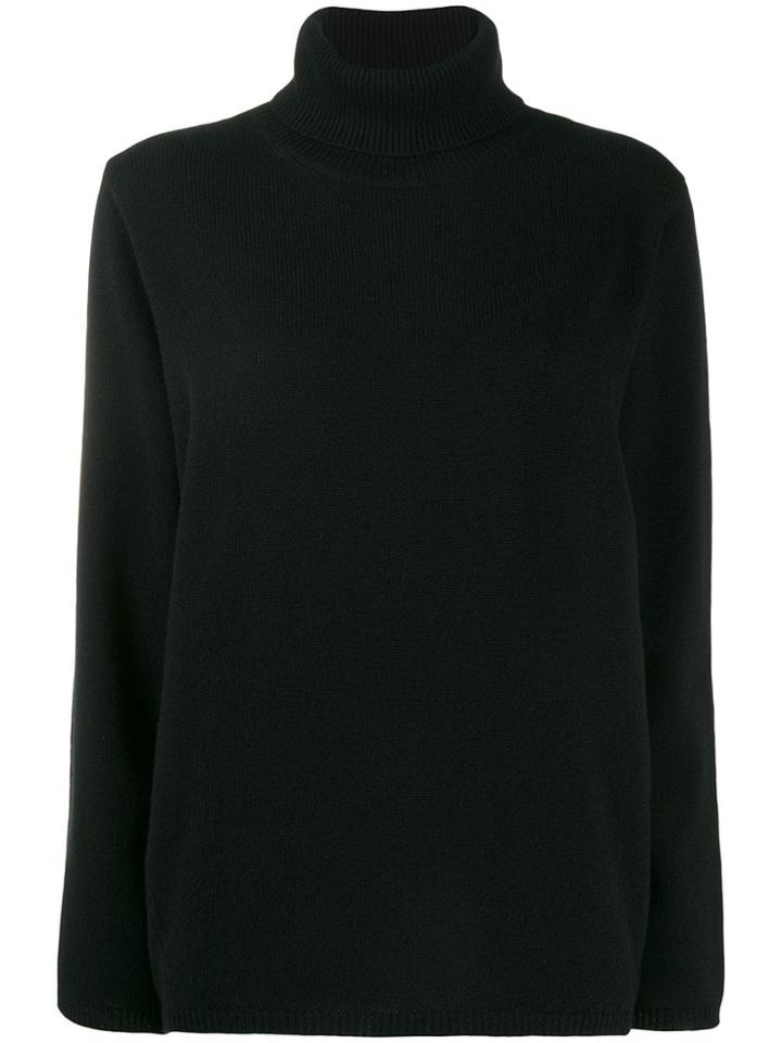 Toteme Turtle Neck Jumper - Black