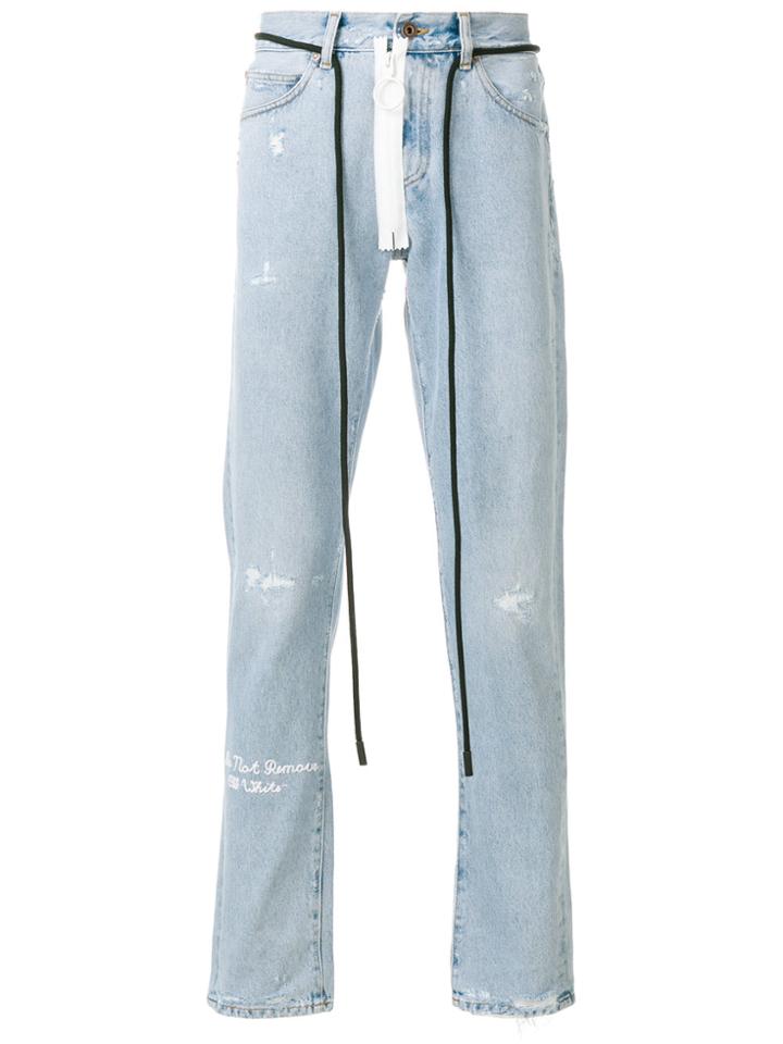 Off-white Diag Jeans - Blue