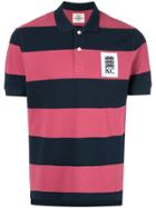 Kent & Curwen Miller Striped Polo Shirt - Pink
