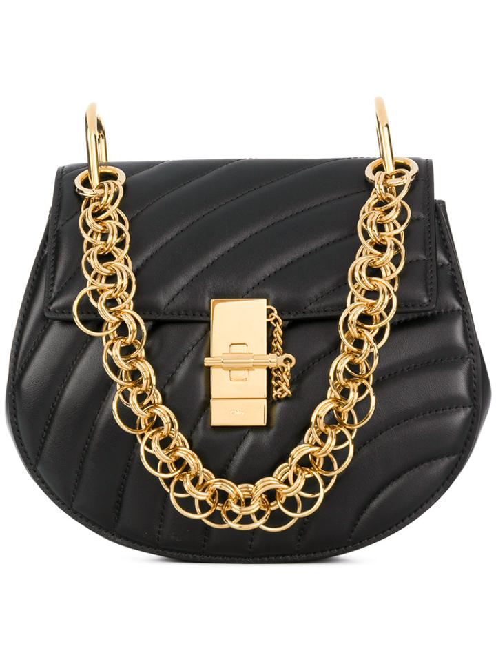 Chloé Medium Drew Bijou Shoulder Bag - Black