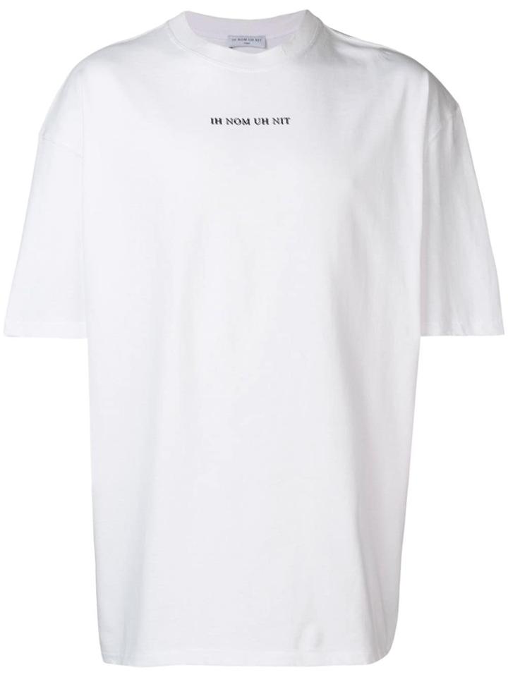 Ih Nom Uh Nit Printed Logo T-shirt - White