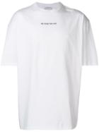 Ih Nom Uh Nit Printed Logo T-shirt - White