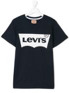 Levi's Kids Teen Printed Logo T-shirt - Blue
