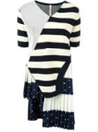 Antonio Marras Patch Striped Knitted Top