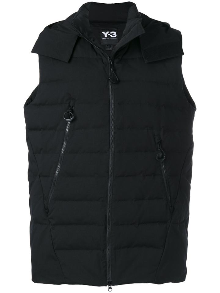 Y-3 Padded Gilet - Black
