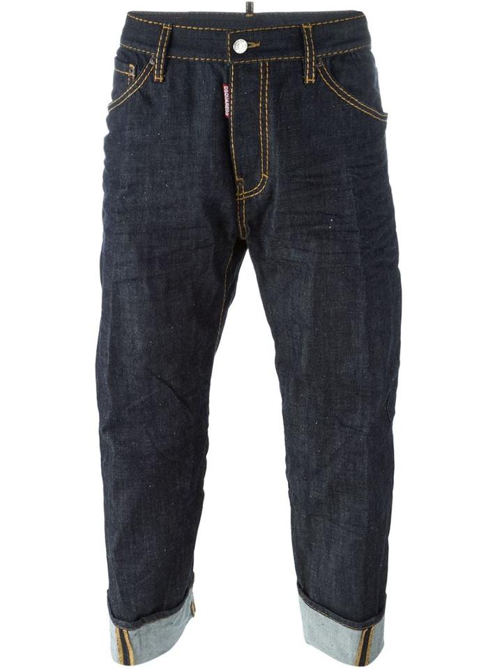 Dsquared2 Workwear Jeans, Men's, Size: 44, Blue, Cotton/polyester