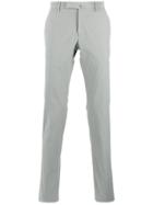 Incotex Slim-cut Chino Trousers - Grey