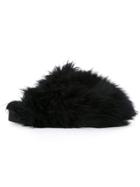 Ex Infinitas Ex-ugg Merino Snow Slippers - Black
