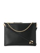 Rochas Metallic Chain Tote Bag - Black