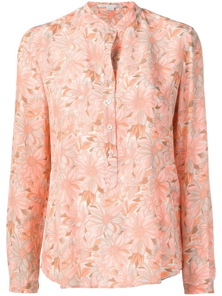Stella Mccartney Floral Print Shirt - Orange