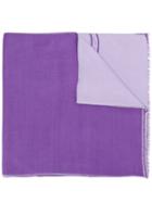 Bally Tassel Detailed Scarf - Purple