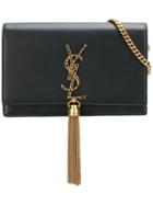 Saint Laurent Small Kate Tassel Shoulder Bag - Black