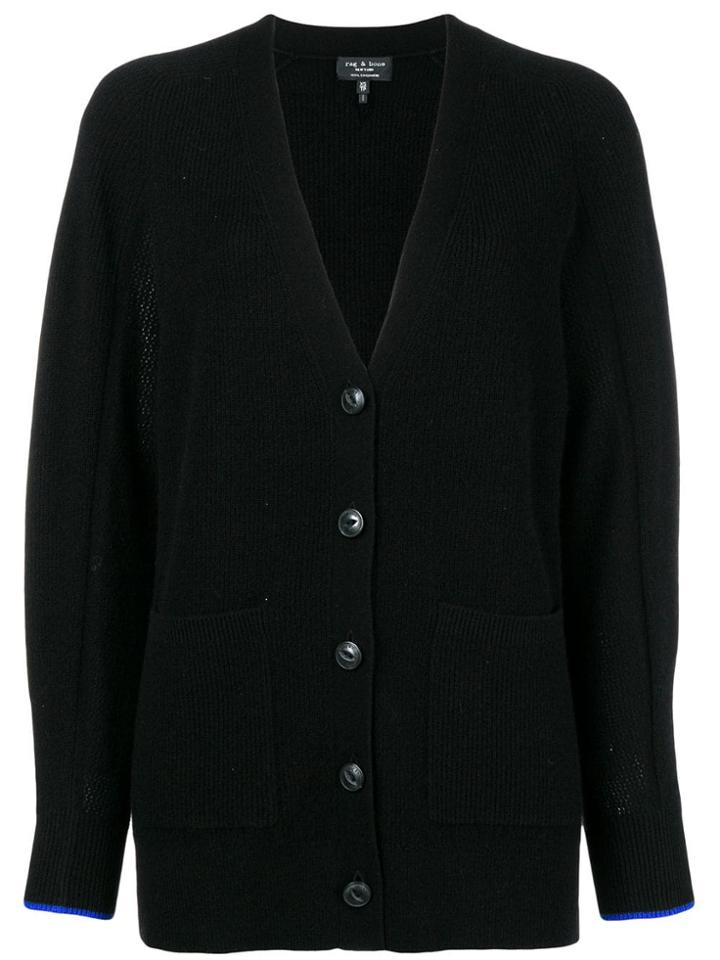 Rag & Bone V-neck Cardigan - Black