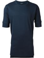 Alexandre Plokhov Slim Fit T-shirt, Men's, Size: 48, Blue, Cotton/modal