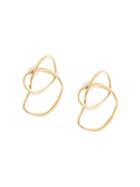 Faris Vinea Knot Earrings - Gold