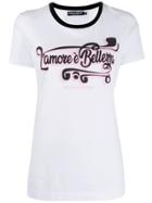 Dolce & Gabbana L'amore Print T-shirt - White