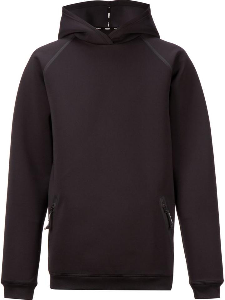Puma Puma X Stampd Bonded Hoodie, Men's, Size: Xl, Black, Polyester/polyurethane