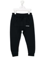 Dsquared2 Kids Kangaroo Pocket Track Pants, Boy's, Size: 8 Yrs, Blue