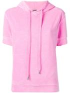 Roqa Short Sleeve Hoodie - Pink