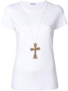 Dondup Embellished Cross T-shirt - White