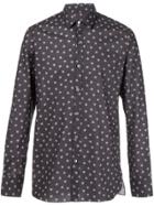 Lanvin 'pool Spider' Print Shirt - Black