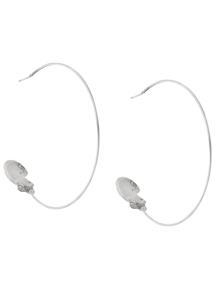 Joseph Joseph X Alighieri Oblong Open Hoop Earrings - Metallic