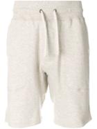 Saturdays Nyc Drawstring Fitted Shorts - Grey