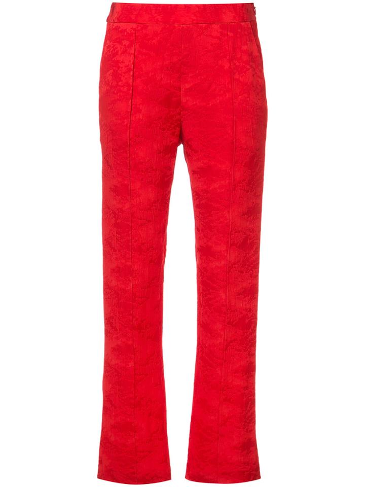 Rosie Assoulin Textured Finish Trousers