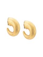 Monies Clip-on Hoop Earrings - Gold