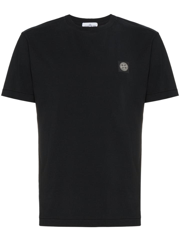 Stone Island Black Logo T-shirt