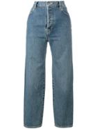 Vetements - Classic High Waisted Levis Jeans - Women - Cotton - Xs, Women's, Blue, Cotton