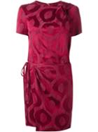 Isabel Marant 'servane' Dress, Women's, Size: 40, Red, Viscose/ramie/cotton