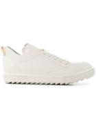 Artselab Textured Lace-up Sneakers - White