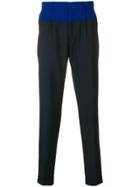 Tommy Hilfiger Two-tone Tailored Trousers - Blue