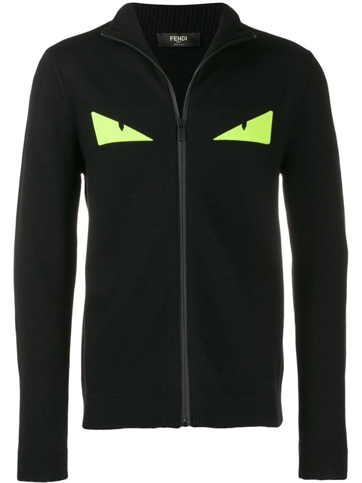 Fendi I See You Zipped Jacket - Black