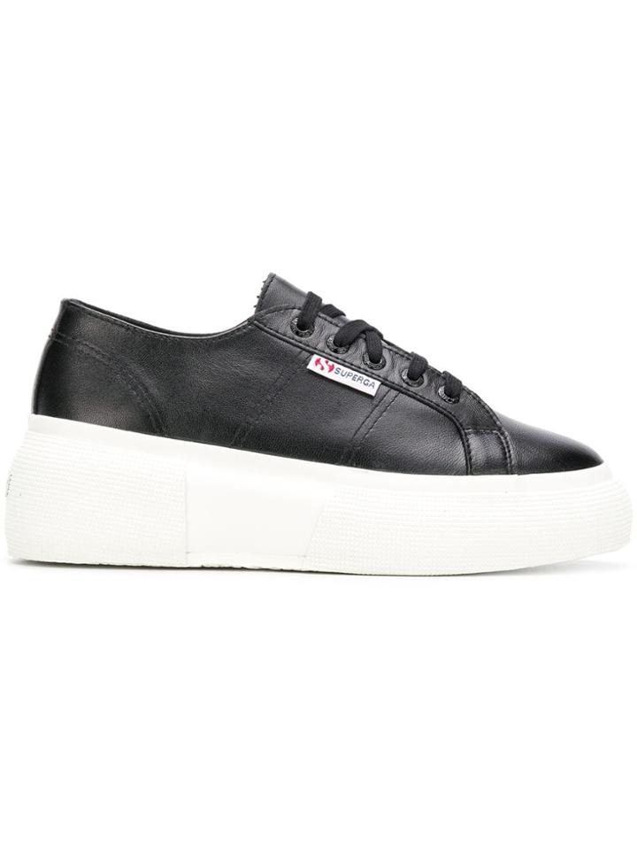 Superga 2287 Platform Sneakers - Black