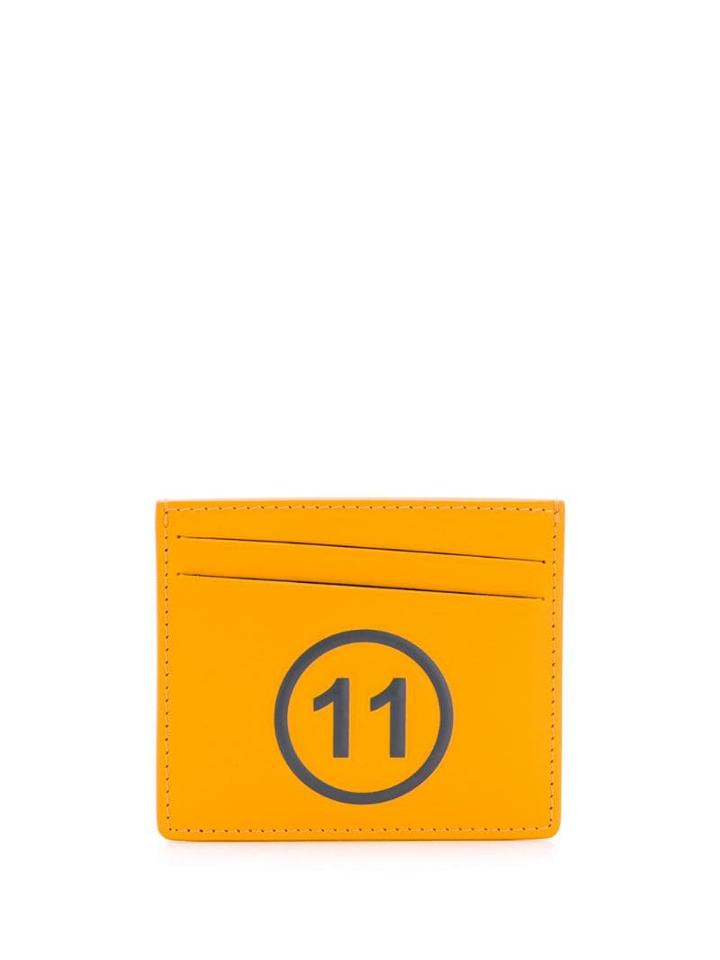 Maison Margiela Logo Cardholder - Yellow