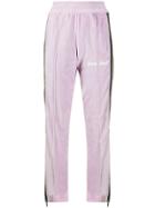 Palm Angels Zip Detail Track Pants - Purple