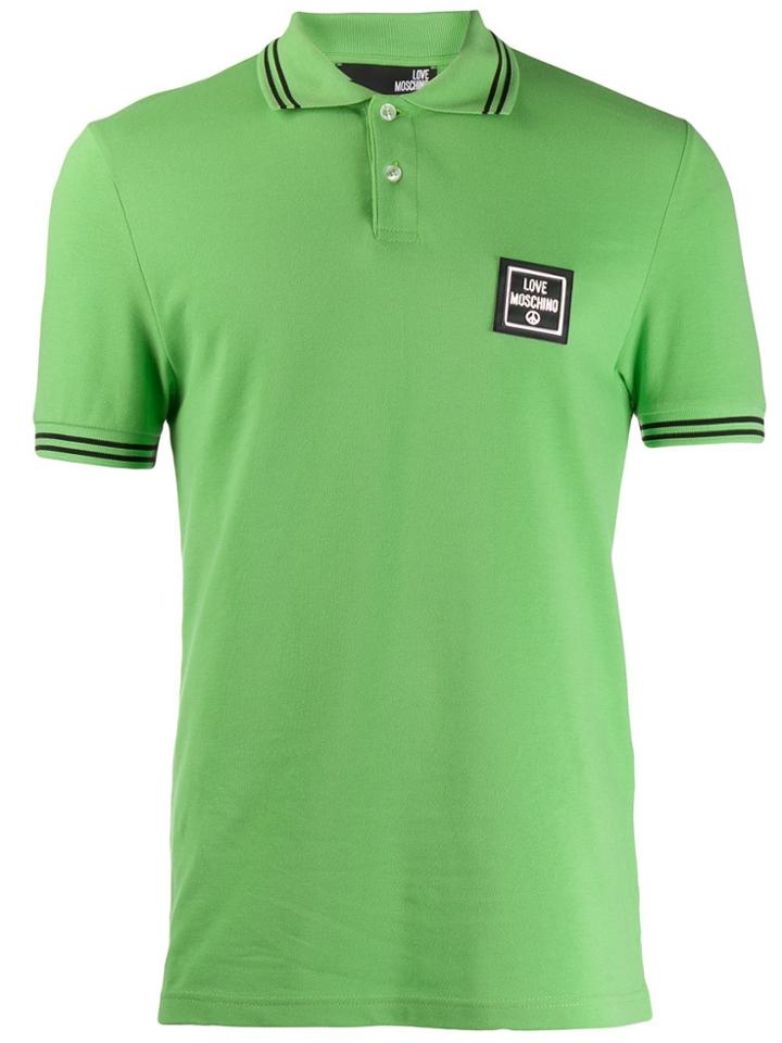Love Moschino Slim Polo Shirt - Green